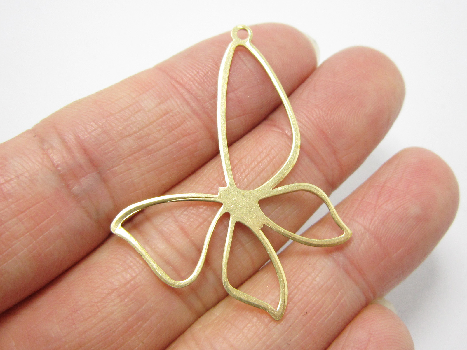 Butterfly Pendant Necklace - 20st vlinder oorbelbedels, messing bedel voor