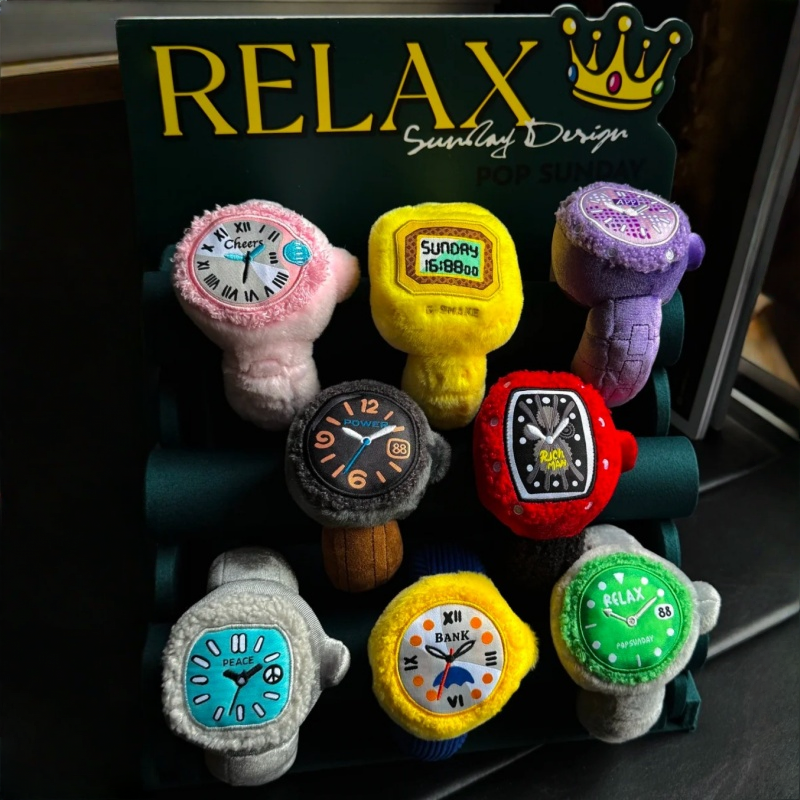 Jewelry Watches & Accessories - Op voorraad Pop Sunday Pluche Relax