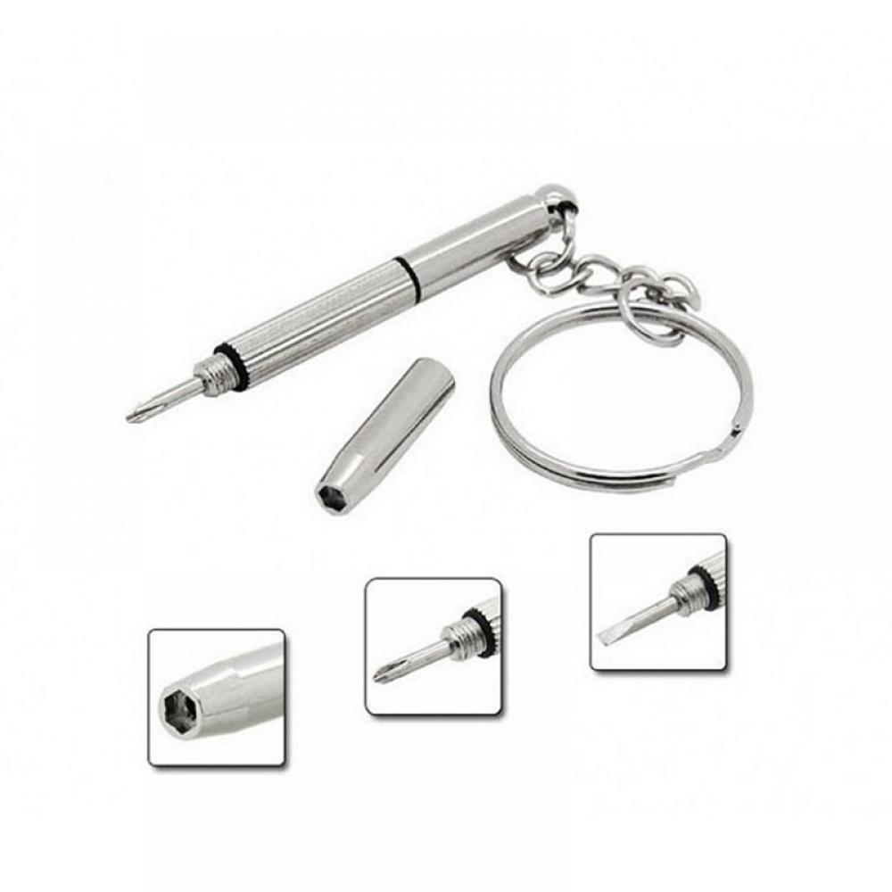 Watch Repair Tool Kit - Draagbare 3-in-1 schroevendraaier lenzenvloeistof zonnebril horlogereparatie