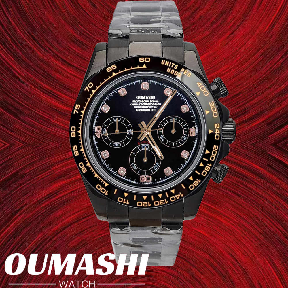 Rose Gold Bracelet - VK63 horloges 39,3 mm luxe horloge