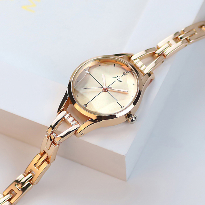 Jewelry Watches Gold - Armbandhorloge voor dames Elegant Rose Gold