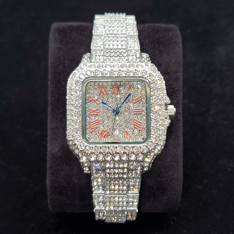 Jewelry Like Watches - Luxe diamanten horloges voor dames, modieus