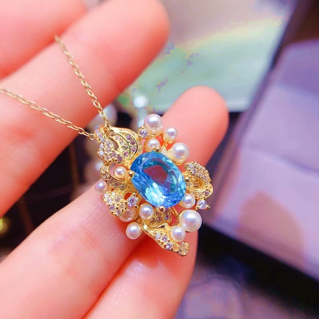 Al Ain Jewelry & Watches Exhibition 2025 - KJJEAXCMY Boutique Sieraden Meisje Zwitserse Blauwe