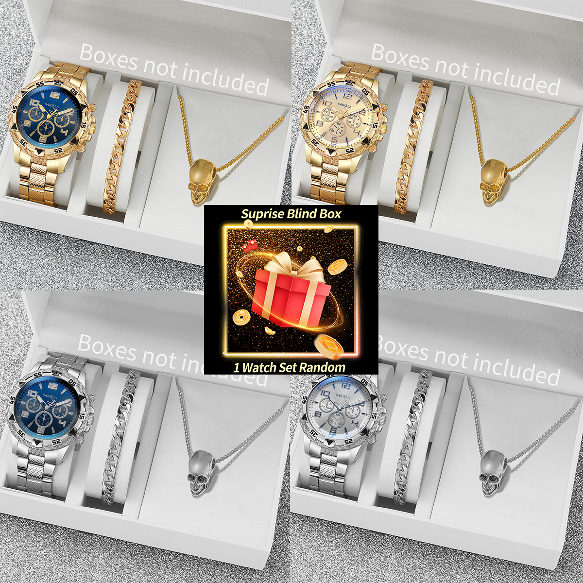 Jewelry Watches & Accessories - Verrassing Mystery Horloge Set Blind Box-3