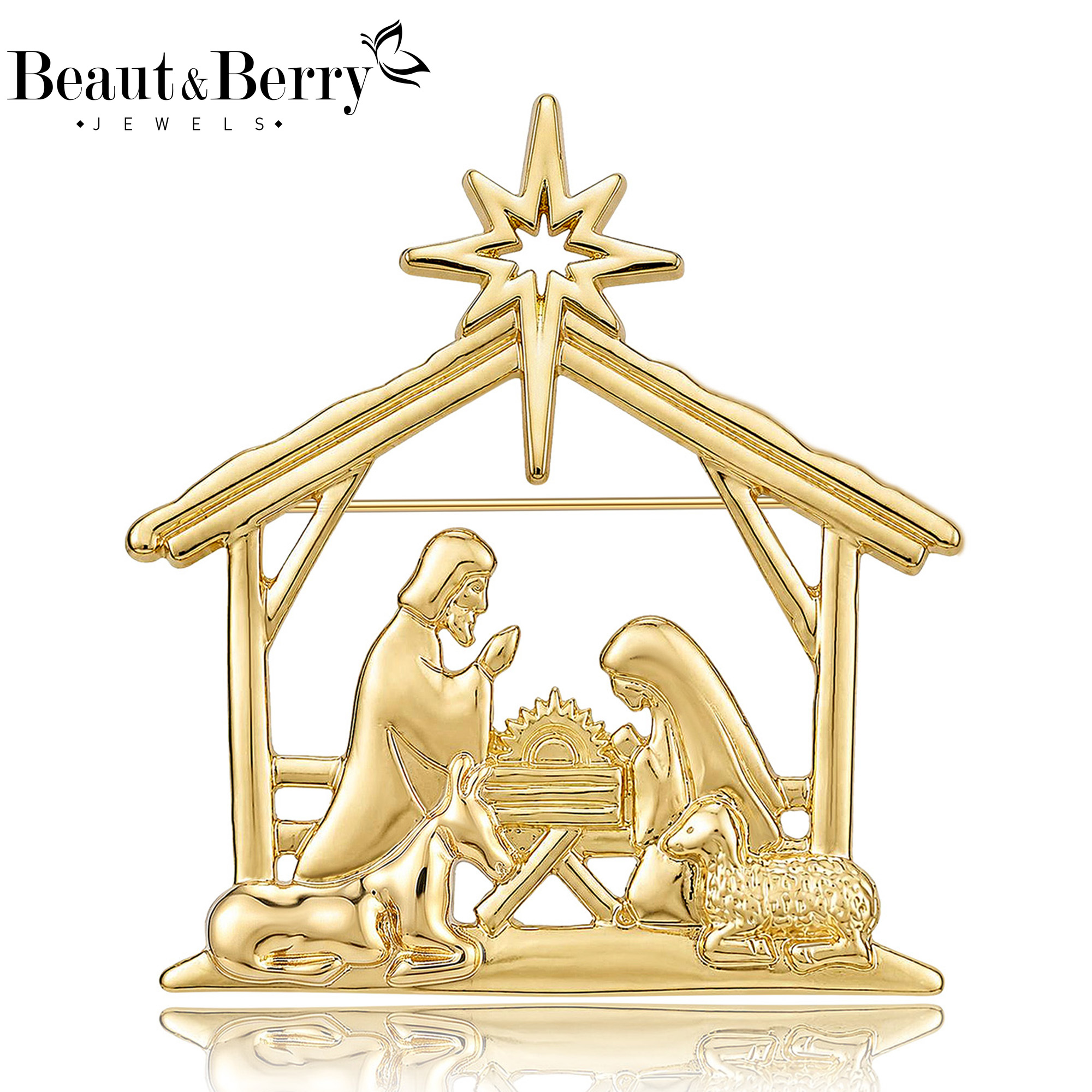 Al Ain Jewelry & Watches Exhibition 2025 - Beaut&Berry Trendy Glanzende Eid al-Adha Broches