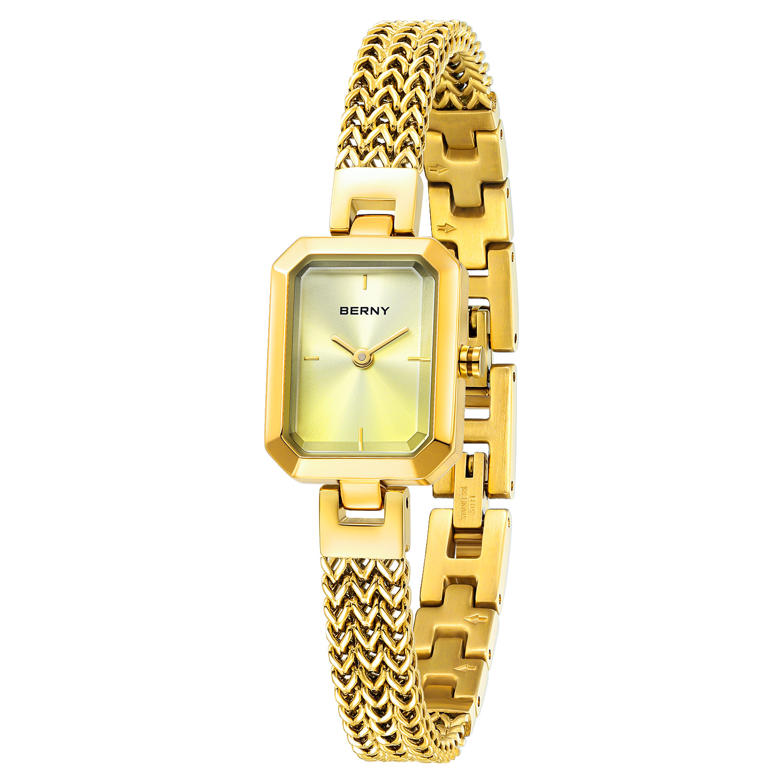 Jewelry Like Watches - Berny Gold Horloge Voor Vrouwen Mini