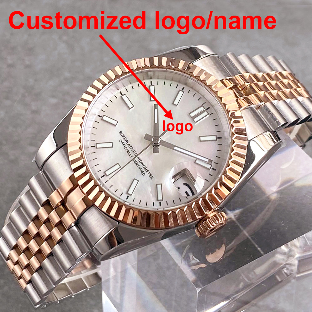 Rose Gold Bracelet - Aangepaste tweekleurige roségouden kast DJ MOP