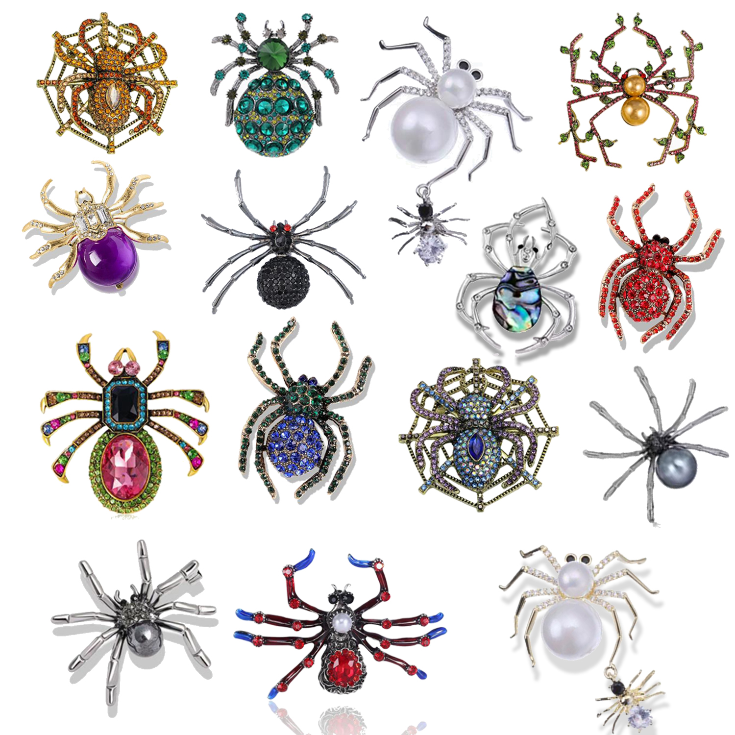 Al Ain Jewelry & Watches Exhibition 2025 - Hot Punk Overdreven Spider Broche Luxe