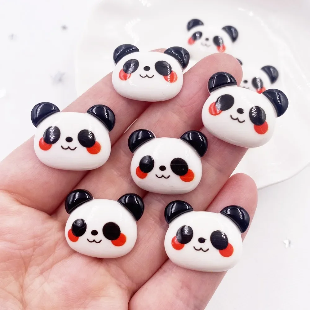 Paradise Jewelry & Watches Dolphin Mall - 12PCS Kawaii Kleurrijke Hars Zwart witte