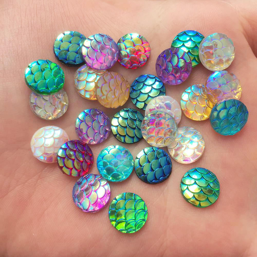 Paradise Jewelry & Watches Dolphin Mall - Glanzend 100 Stuks AB Hars 10mm