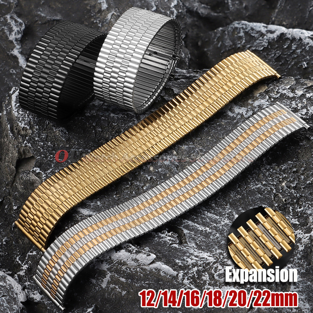 Jewelry Watches Gold - 12mm 14mm 16mm 18mm 20mm 22mm