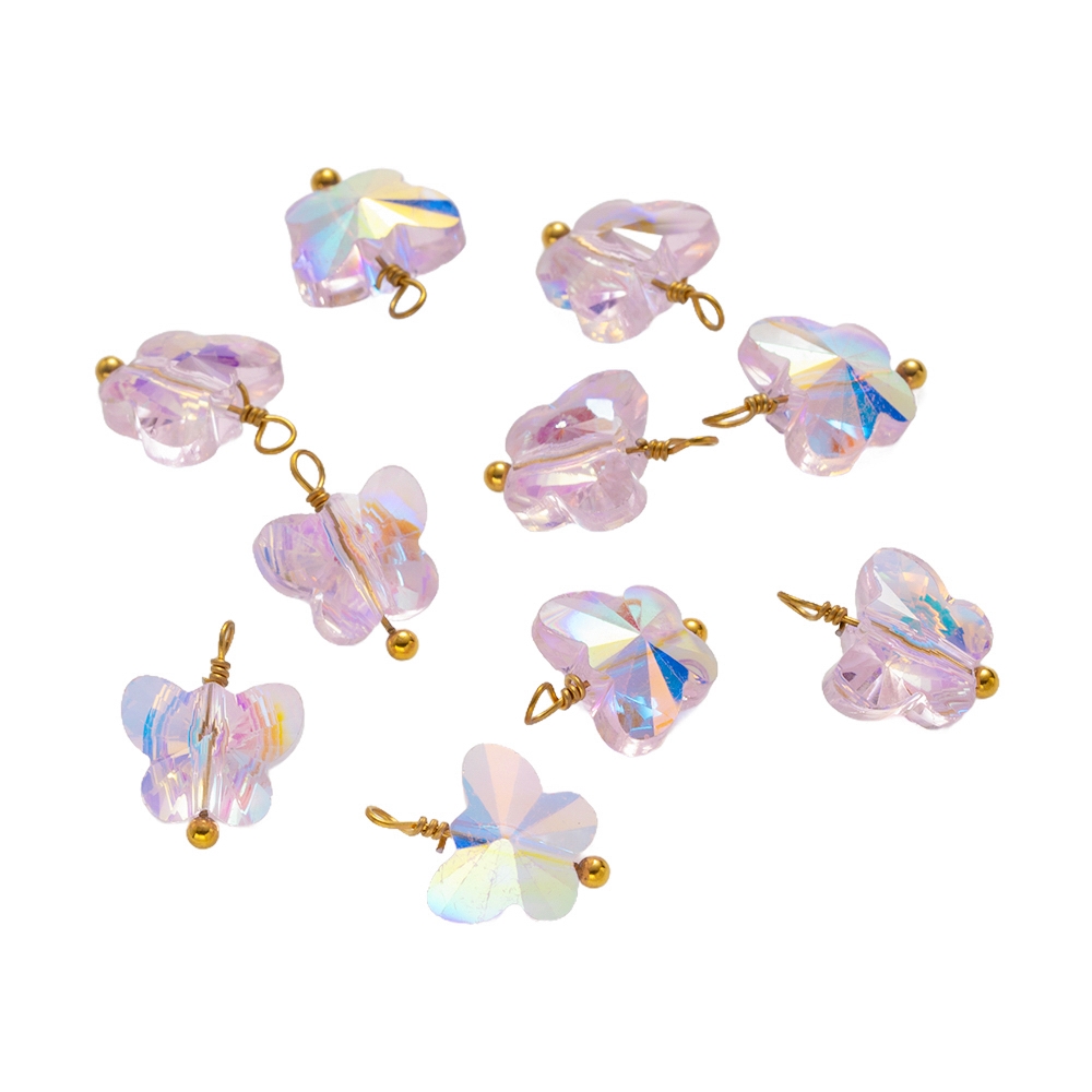 5 stks Laser Bloem Vlinder Cha - Butterfly Pendant Necklace recensie en prijs