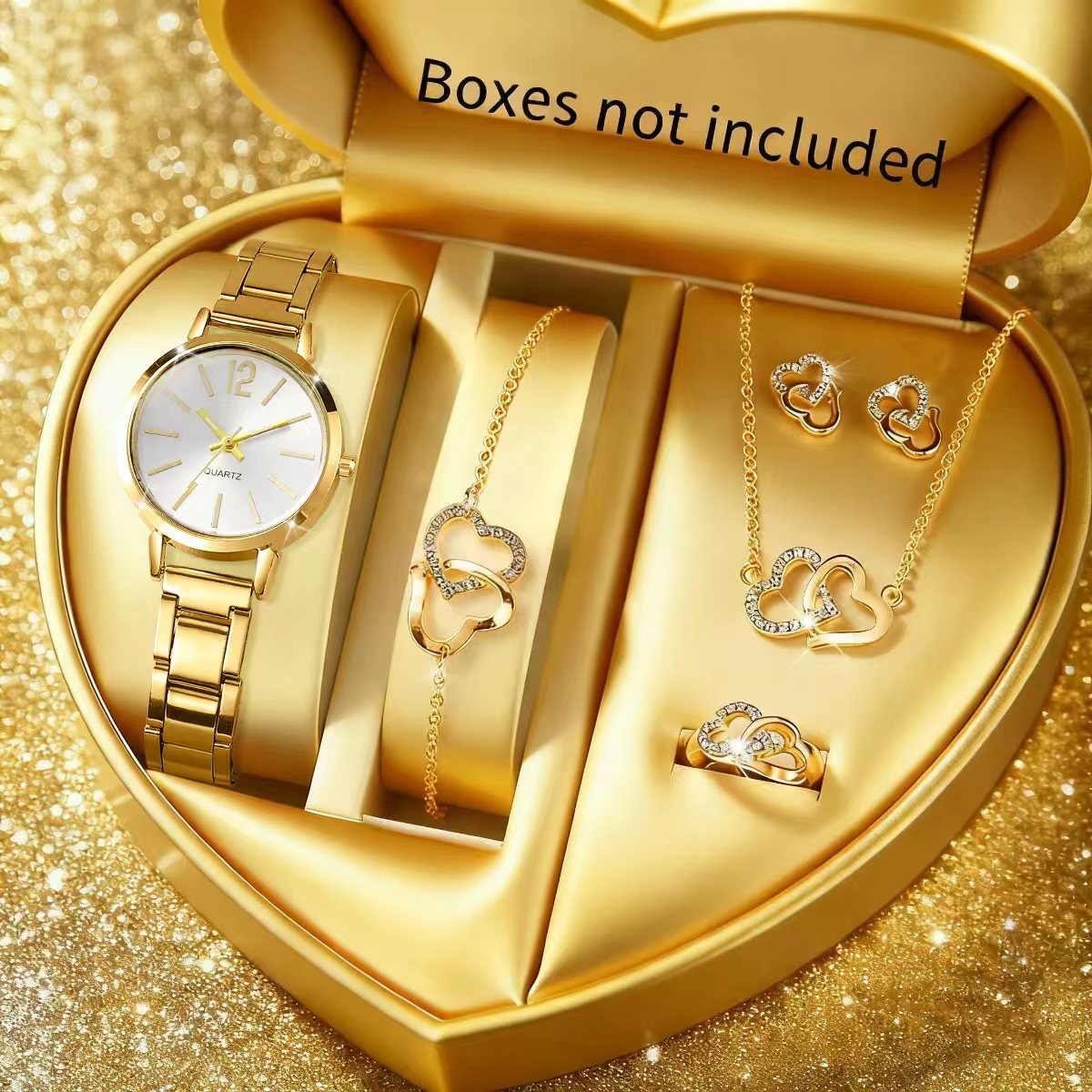 6 STKS Mode Dames Quartz Horlo - Jewelry Like Watches recensie en prijs