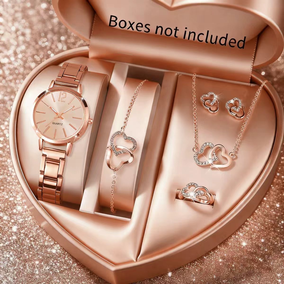 6 STKS Mode Dames Quartz Horlo - Jewelry Like Watches recensie en prijs