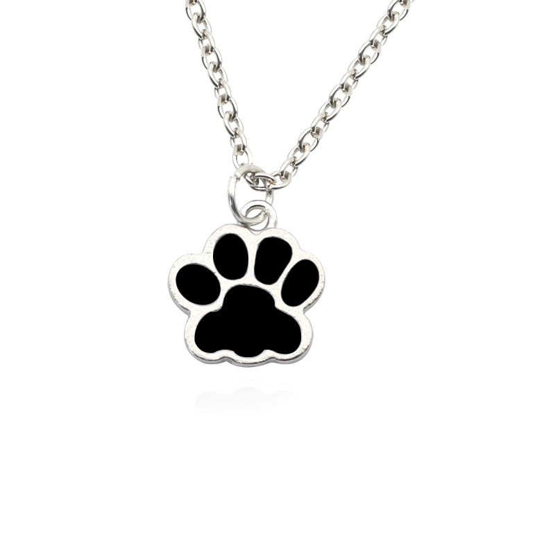 Mode Hond Poot Kat Voetafdruk  - Mens Dog Tag Necklace recensie en prijs