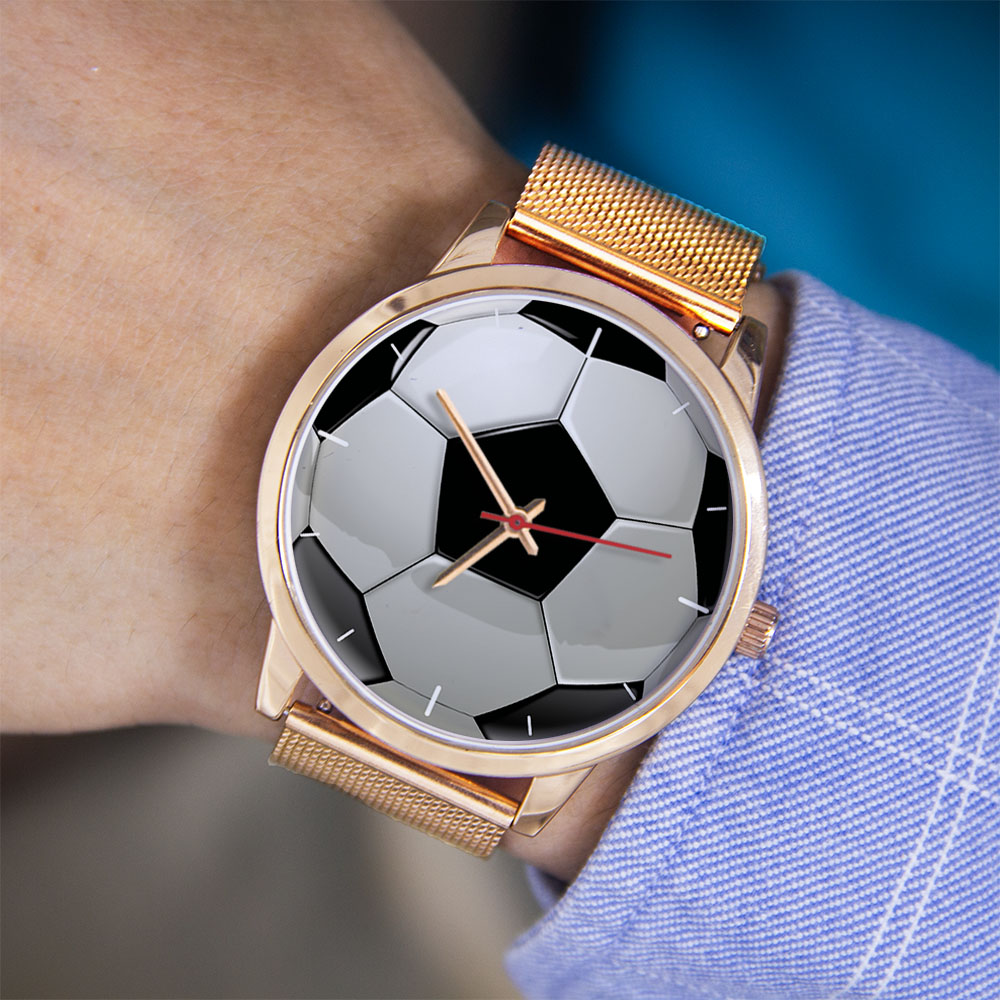 Voetbal Voetbal Ontwerp Fans Z - Rose Gold Bracelet recensie en prijs