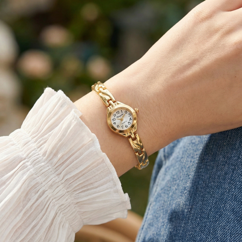 Mode Vrouwen Quartz Armband Ho - Jewelry Watches Gold recensie en prijs