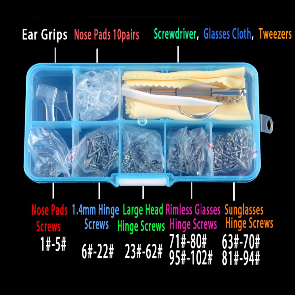 500-brilreparatieset Gereedsch - Watch Repair Tool Kit recensie en prijs