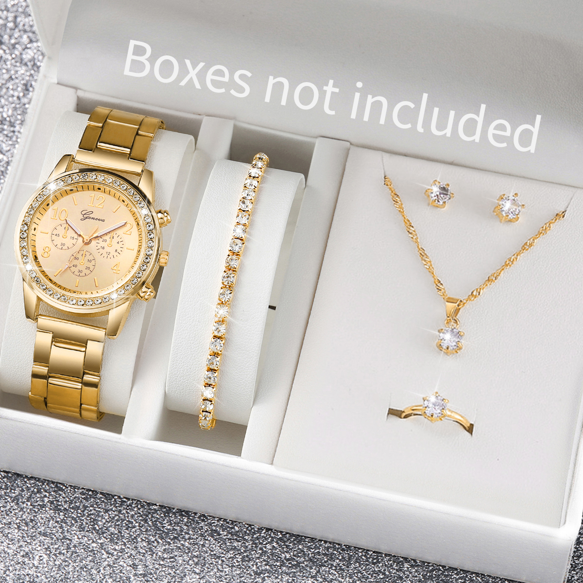 6 stks/set mode strass damesho - Jewelry Like Watches recensie en prijs