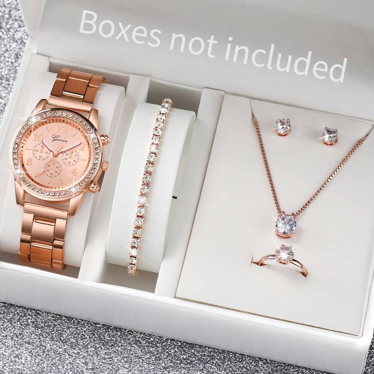 6 stks/set mode strass damesho - Jewelry Like Watches recensie en prijs