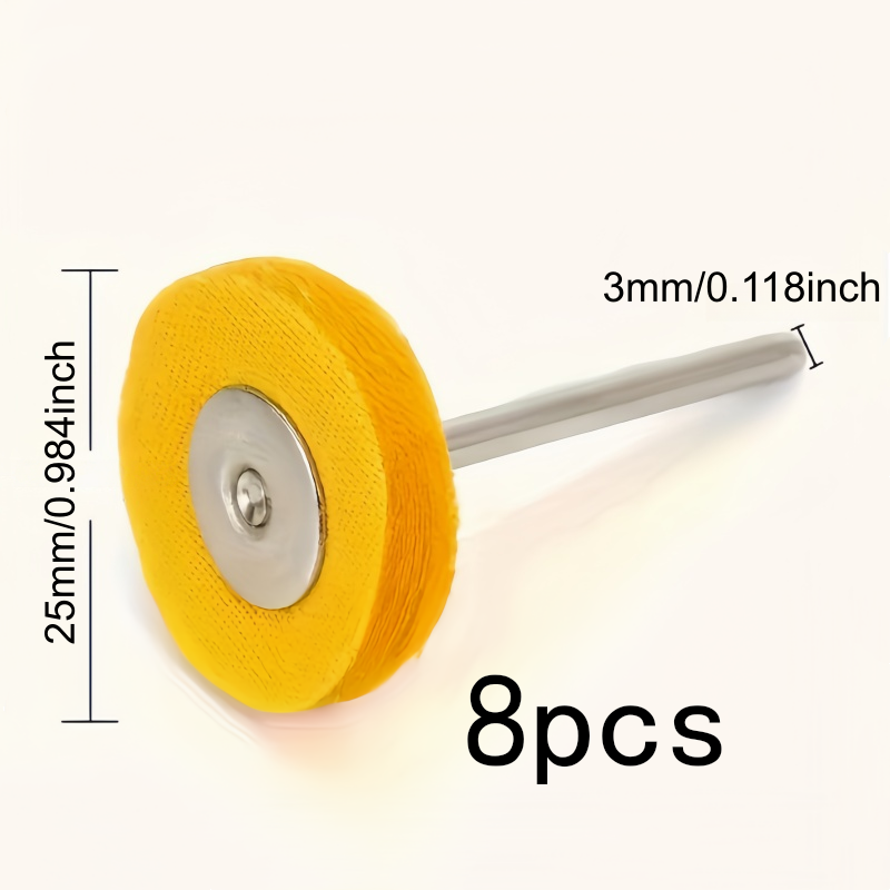 8 stuks 3 mm geel polijstdoekw - Jewelry Watches & Accessories recensie en prijs