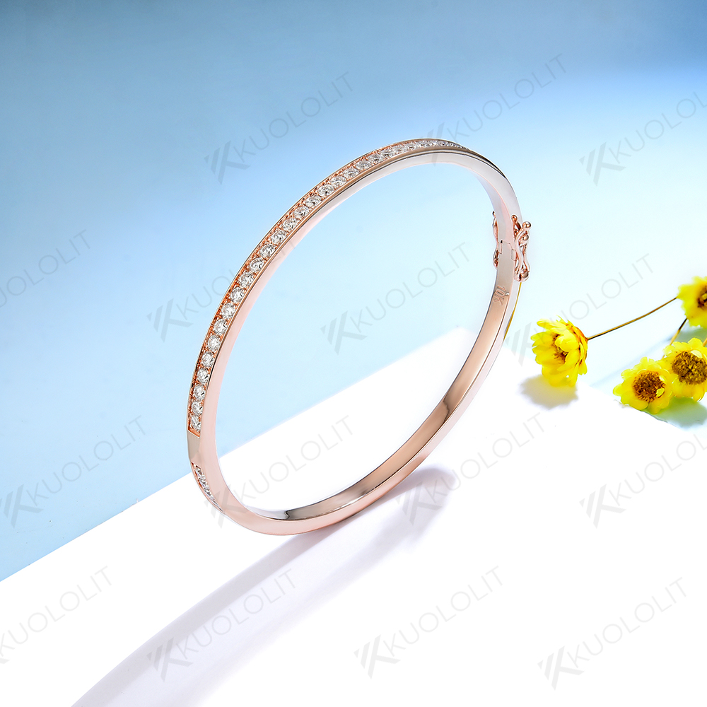 Ovaalvormige D VVS1 Moissanite - Rose Gold Bracelet recensie en prijs