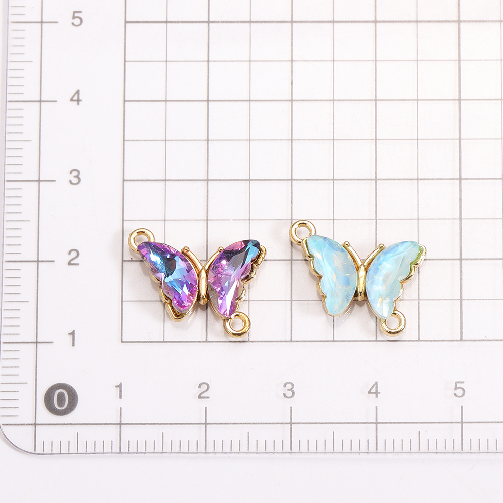 10 Stuks Kristalglas Vlinder C - Butterfly Pendant Necklace recensie en prijs