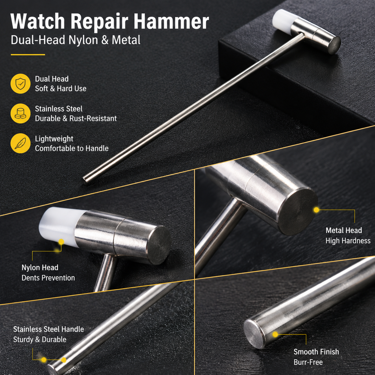 Horlogereparatiehamer met dubb - Jewelry Repair & Watches Durham Nc recensie en prijs