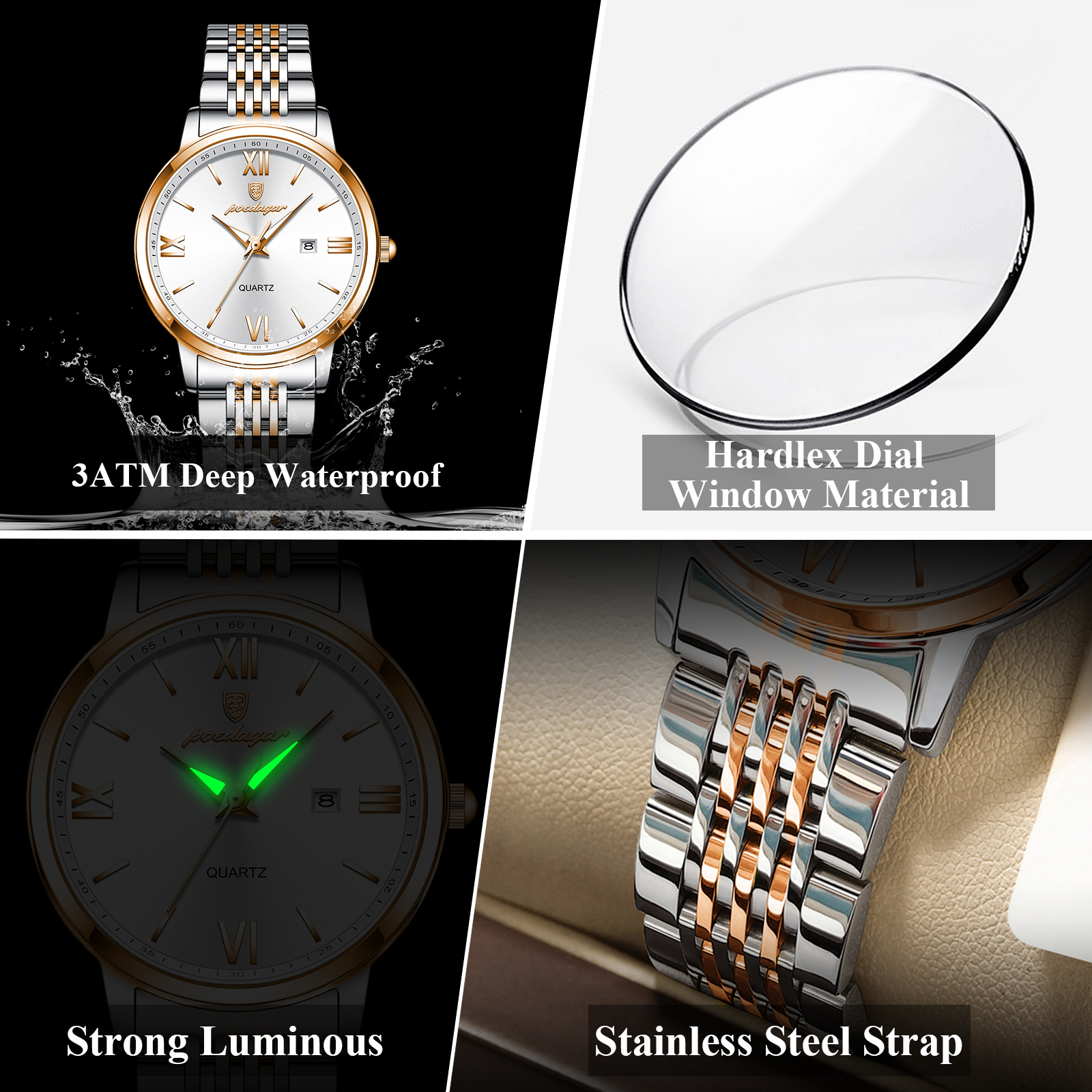 POEDAGAR Luxe Dameshorloges Wa - Rg Watches & Jewelry Gmbh recensie en prijs