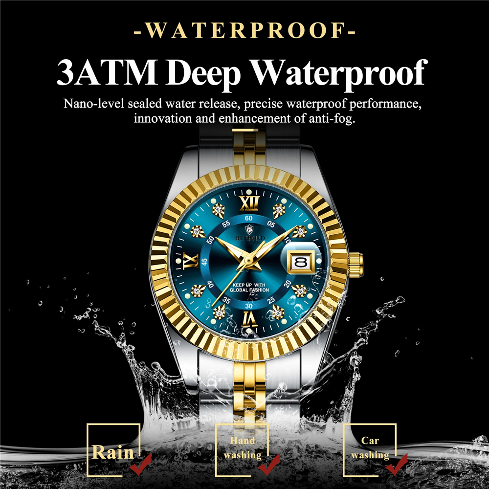 28 MM Fashion Quartz Horloges  - Jewelry Watches Gold recensie en prijs