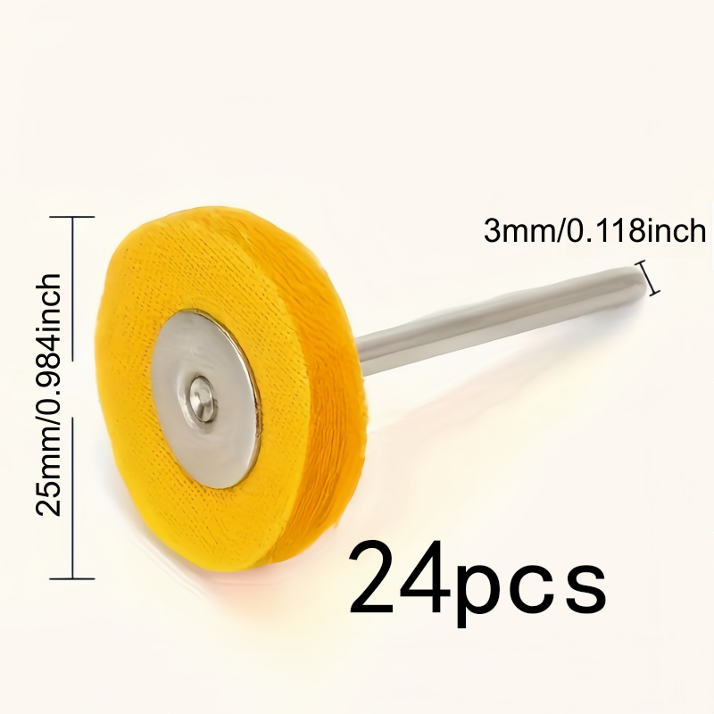24 stuks 3 mm geel polijstdoek - Jewelry Watches & Accessories recensie en prijs