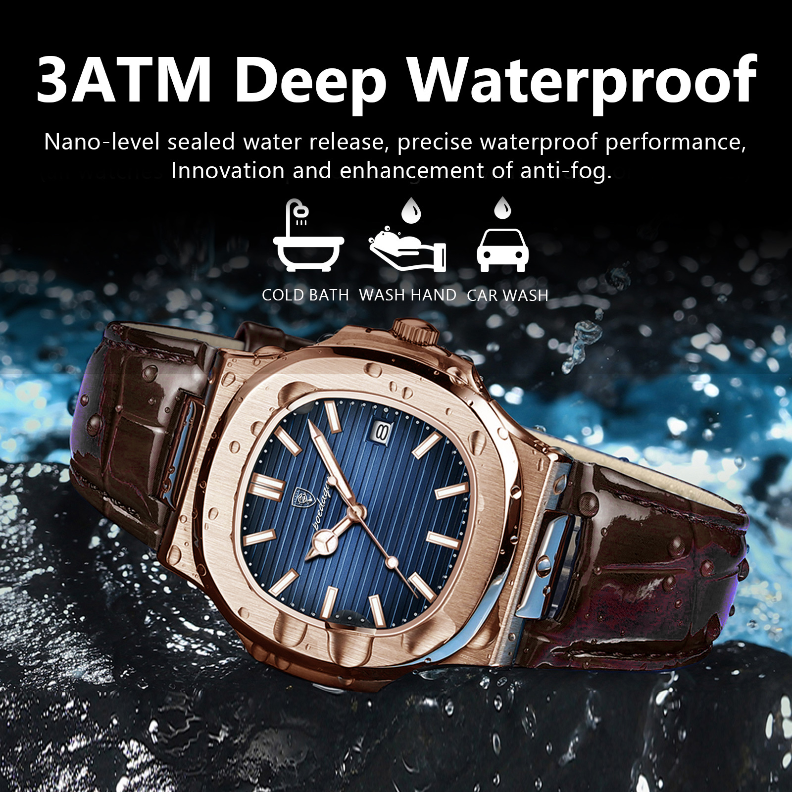 POEDAGAR zakenman horloge datu - Rg Watches & Jewelry Gmbh recensie en prijs