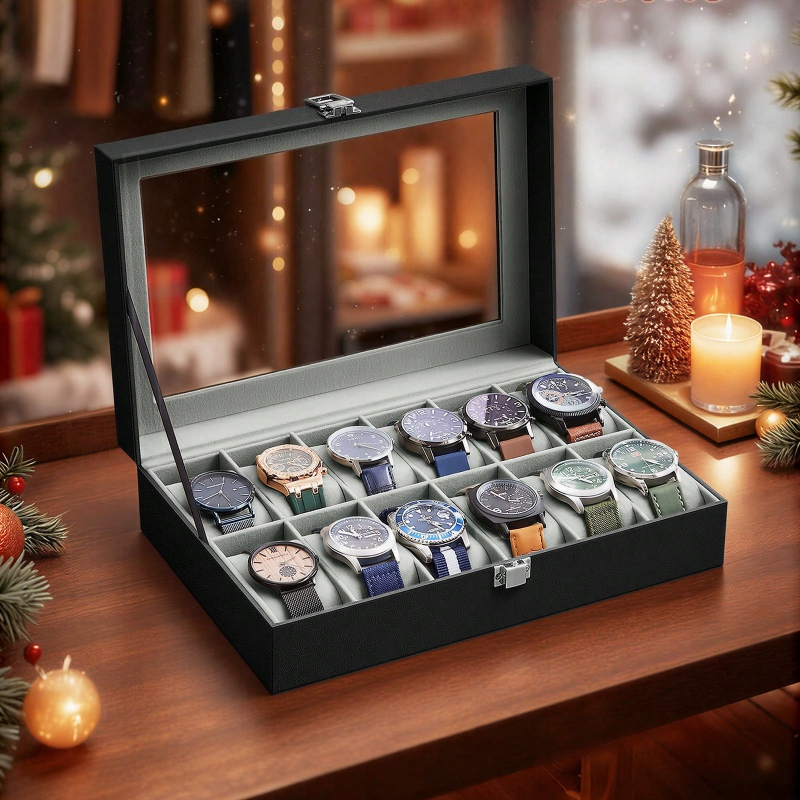 12-vakjes afsluitbare horloged - Jewelry Watches & Accessories recensie en prijs