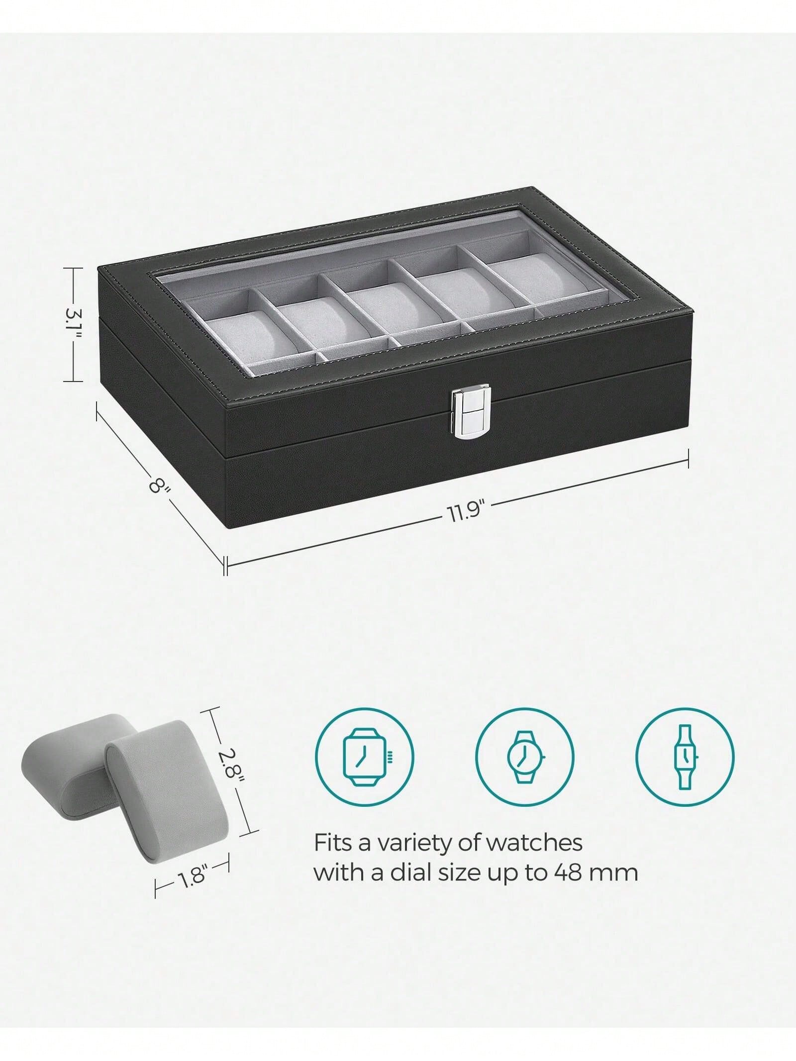 12-vakjes afsluitbare horloged - Jewelry Watches & Accessories recensie en prijs