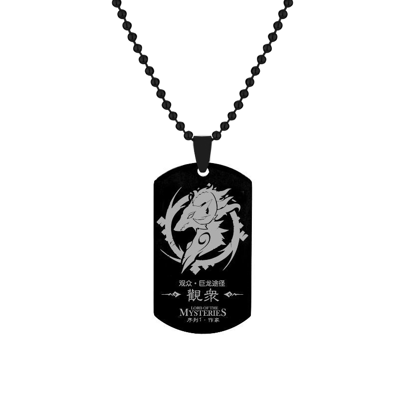 Anime Heer Van De Mysteries Ke - Mens Dog Tag Necklace recensie en prijs