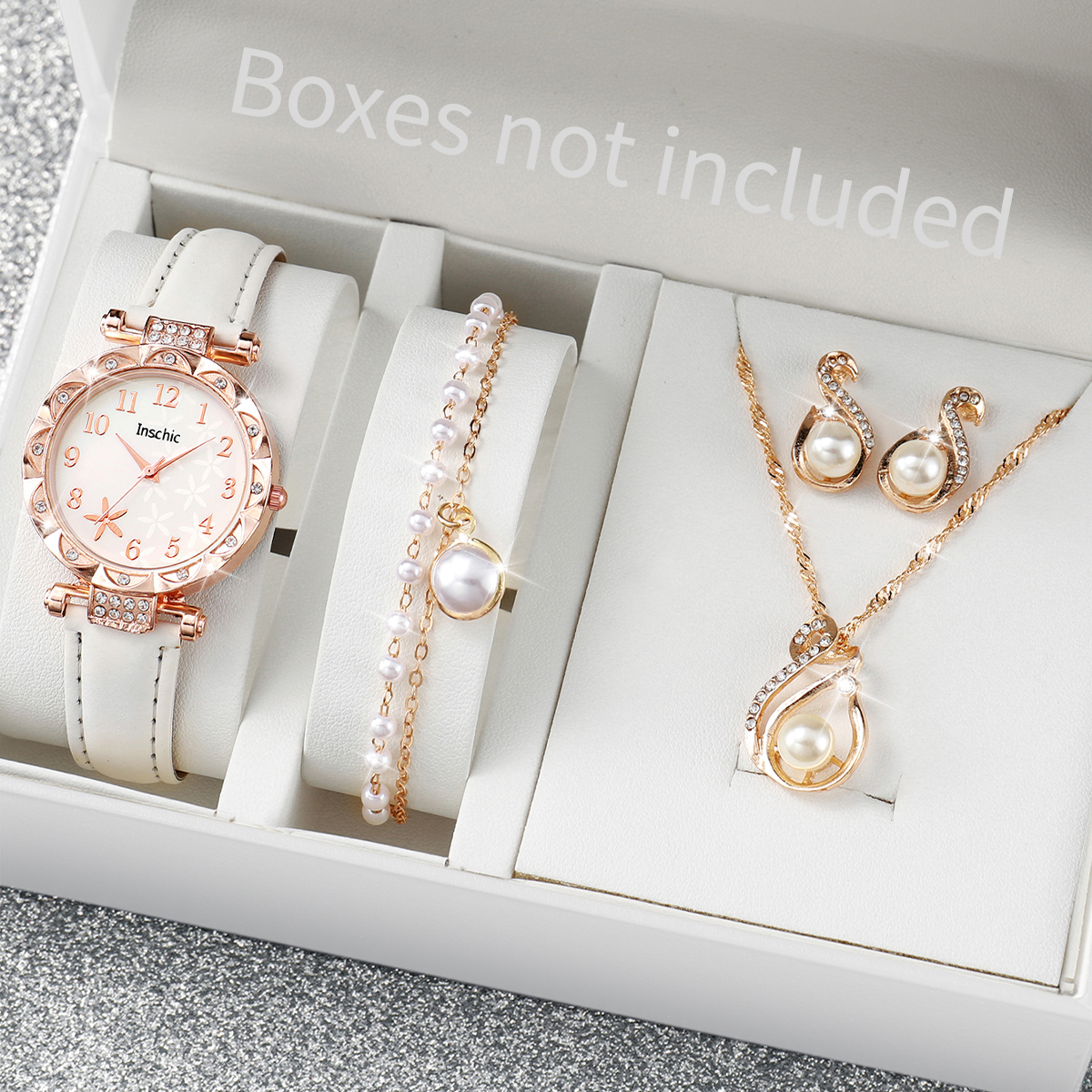5/6PCS Mode Strass Vrouwen Hor - Jewelry Like Watches recensie en prijs
