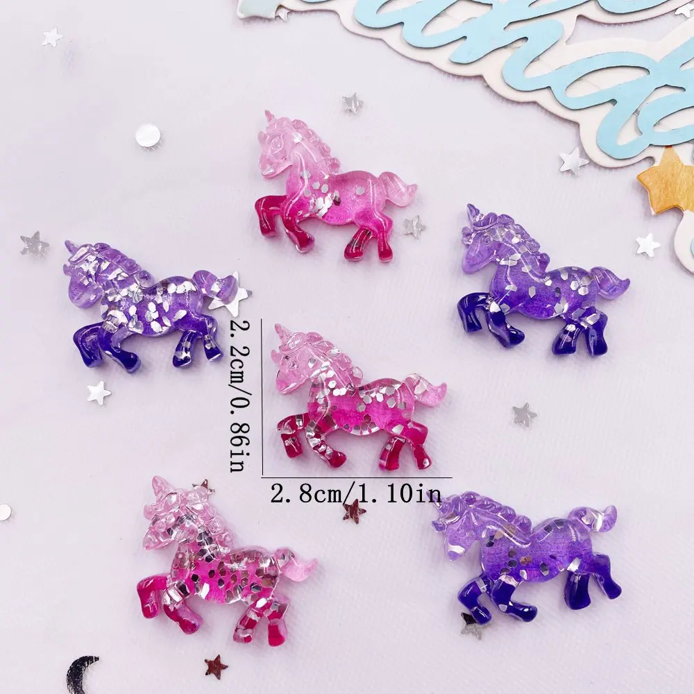6 STKS Kleurrijke Hars Glitter - Paradise Jewelry & Watches Dolphin Mall recensie en prijs