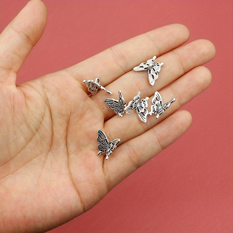 10PCS Silver Butterfly Accesso - Butterfly Pendant Necklace recensie en prijs