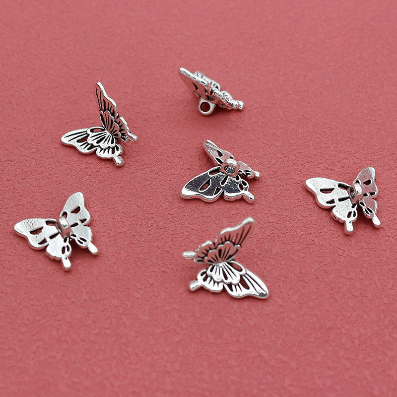 10PCS Silver Butterfly Accesso - Butterfly Pendant Necklace recensie en prijs