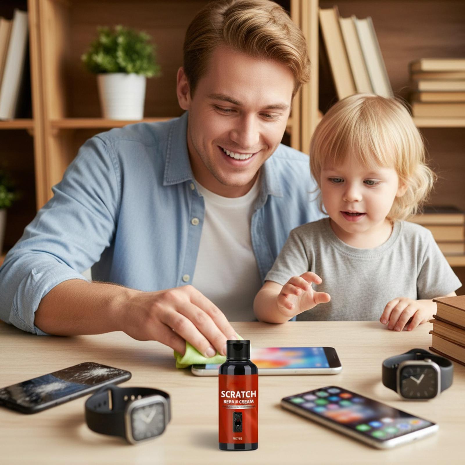 Glaskrasverwijderaar & polijst - Watch Repair Tool Kit recensie en prijs