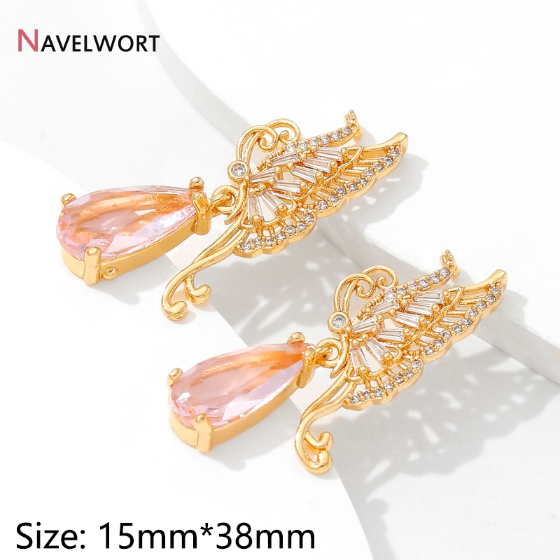 18K verguld messing met zirkoo - Butterfly Pendant Necklace recensie en prijs