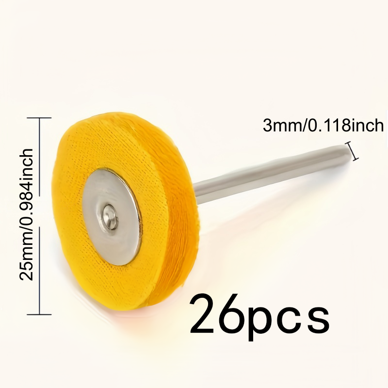 26 stuks 3 mm geel polijstdoek - Jewelry Watches & Accessories recensie en prijs