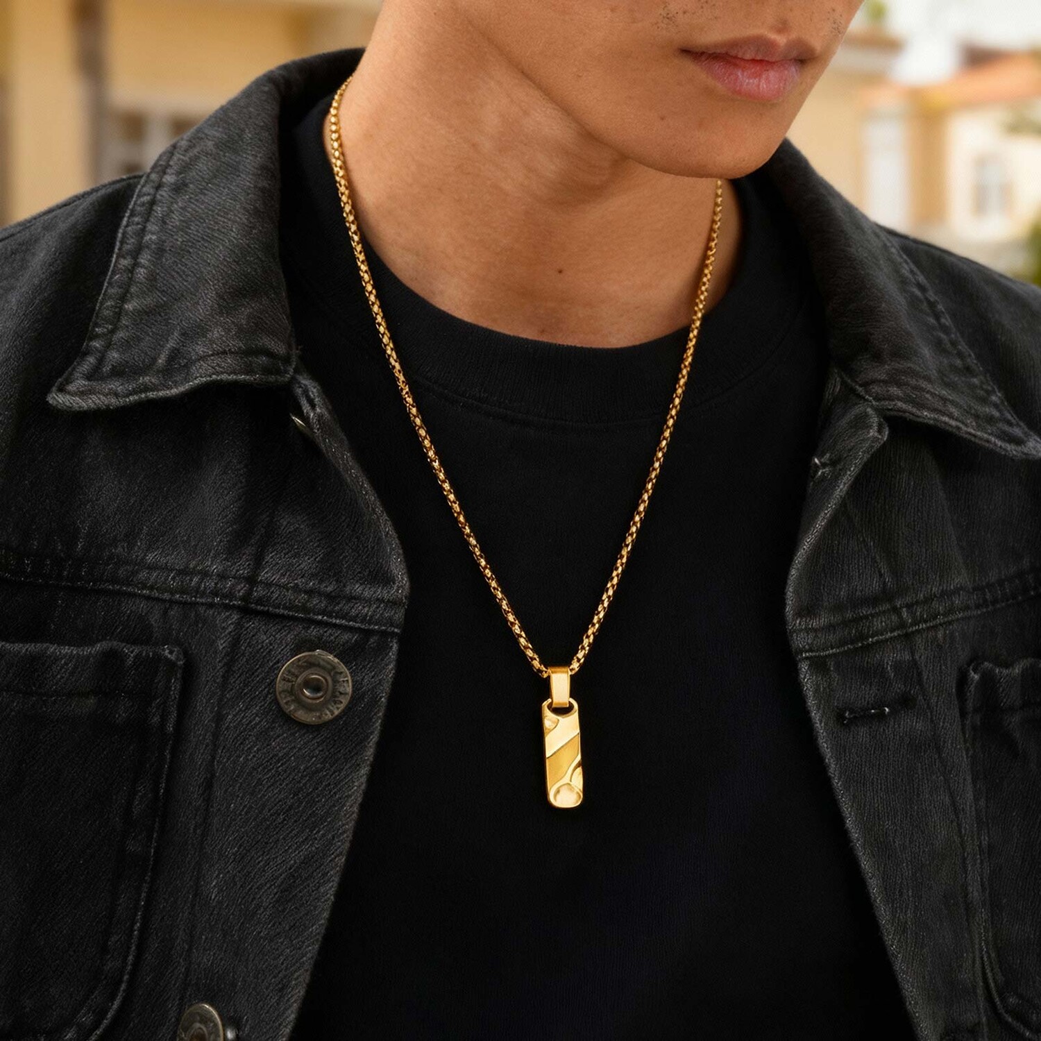 Kleine Dogtag hanger kettingen - Mens Dog Tag Necklace recensie en prijs
