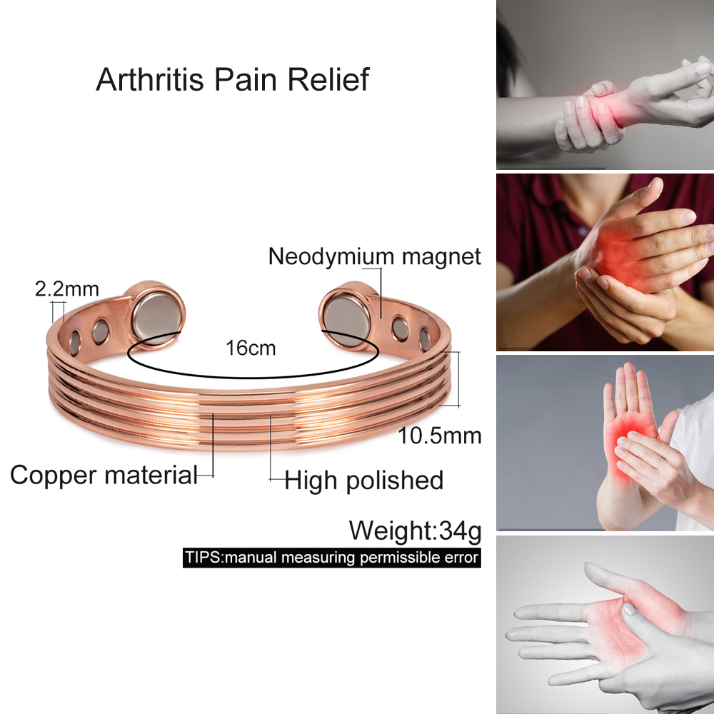 Op Maat Gemaakte Puur Koperen  - Rose Gold Bracelet recensie en prijs