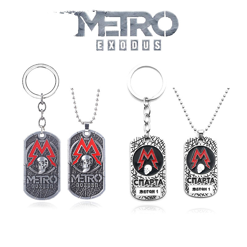 Game Metro Exodus 2033 sleutel - Mens Dog Tag Necklace recensie en prijs