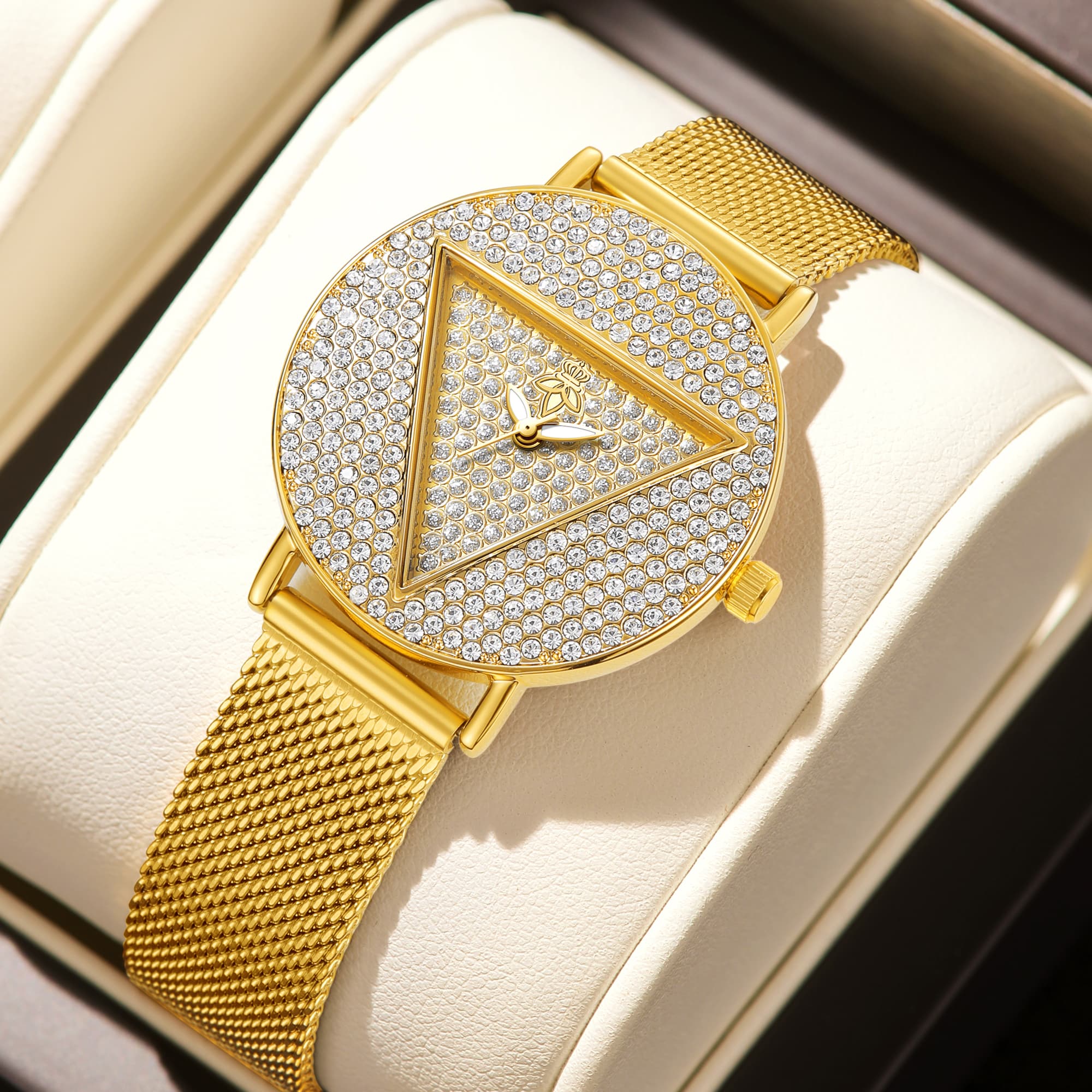 YaLaLuSi Geometrische Driehoek - Jewelry Watches Gold recensie en prijs