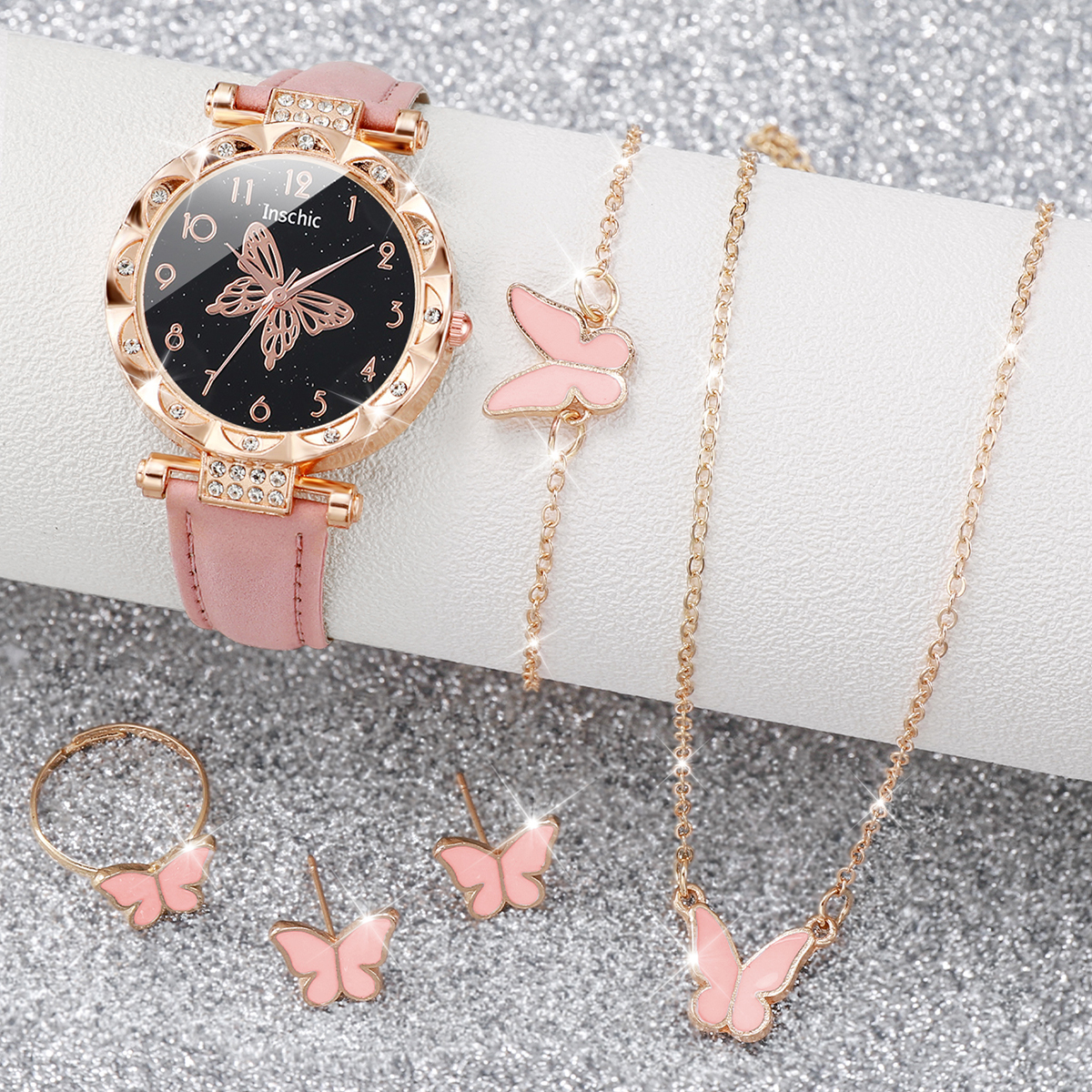 6 stks/set mode vlinder wijzer - Jewelry Like Watches recensie en prijs