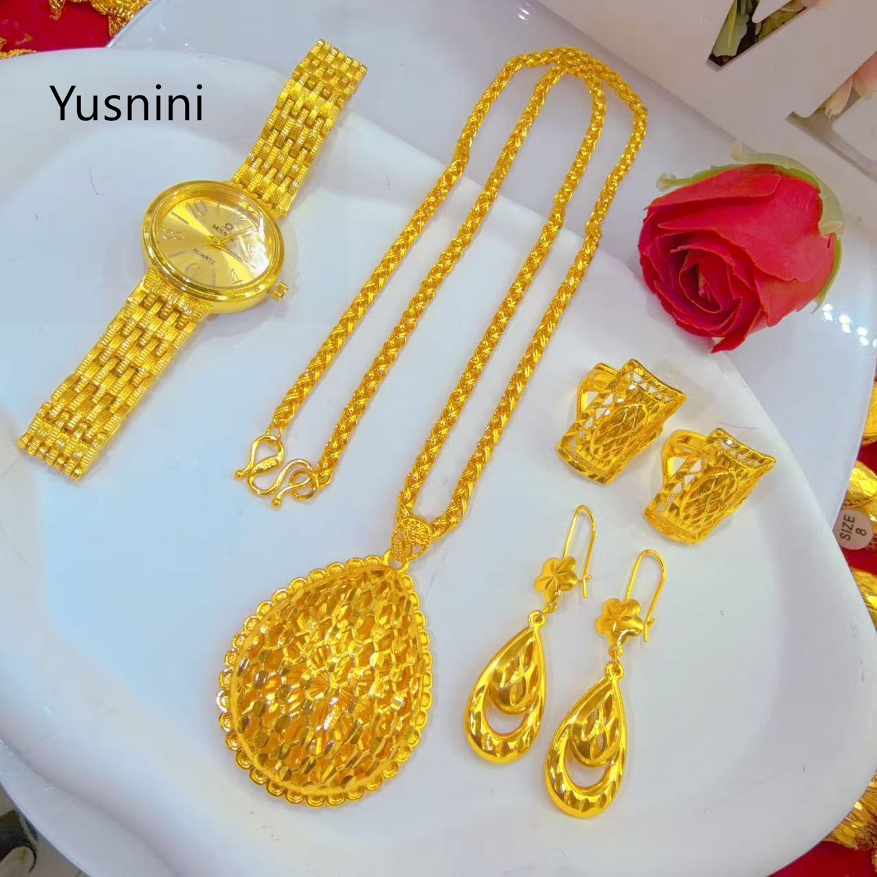 Nieuwe Dubai Fashion High-end  - Jewelry Watches Gold recensie en prijs