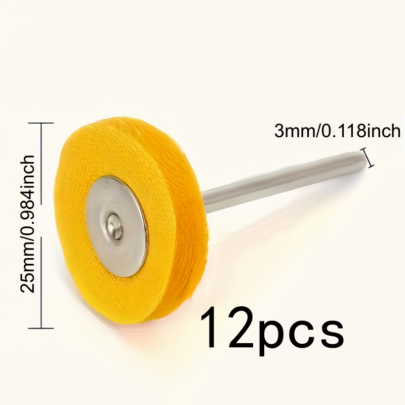 12 stuks 3 mm geel polijstdoek - Jewelry Watches & Accessories recensie en prijs