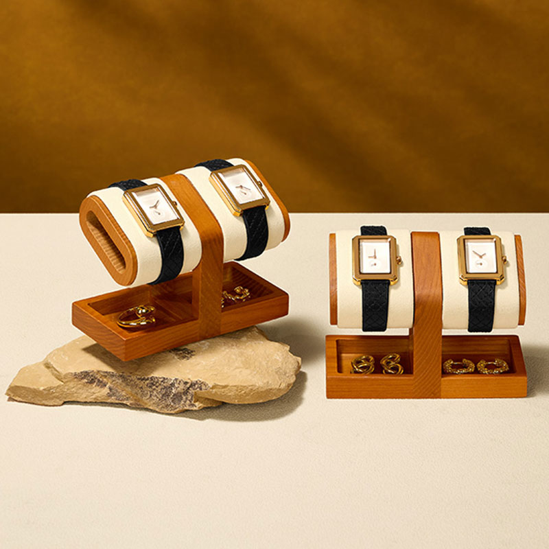 Houten horloge display standaa - Jewelry Like Watches recensie en prijs